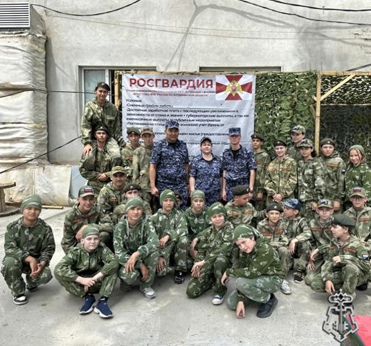 АКЦИЯ «КАНИКУЛЫ С РОСГВАРДИЕЙ» ПРОШЛА В АСТРАХАНИ