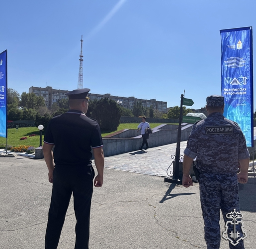РОСГВАРДЕЙЦЫ ОБЕСПЕЧИЛИ БЕЗОПАСНОСТЬ ПРОВЕДЕНИЯ МЕЖДУНАРОДНЫХ МЕРОПРИЯТИЙ В АСТРАХАНИ
