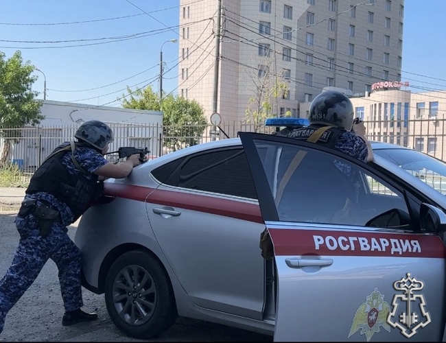 ПРИ УЧАСТИИ РОСГВАРДИИ СОСТОЯЛОСЬ АНТИТЕРРОРИСТИЧЕСКОЕ УЧЕНИЕ В АСТРАХАНСКОЙ ОБЛАСТИ