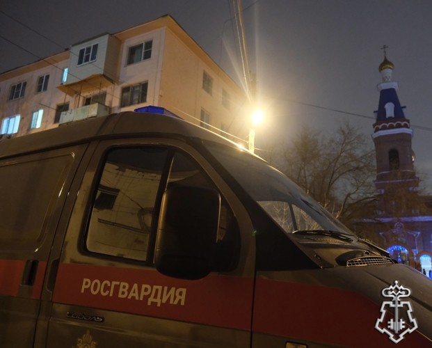 Росгвардейцы обеспечили безопасность празднования Рождества Христова в Астрахани