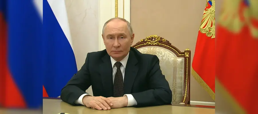 Президент России Владимир Путин поздравил росгвардейцев с Днём войск национальной гвардии