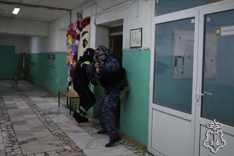 При участии Росгвардии в Астраханской области прошло антитеррористическое учение «Экран»