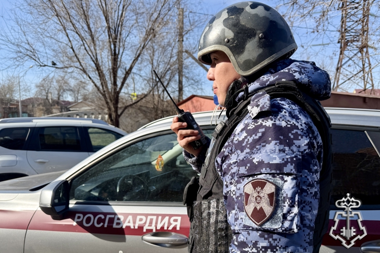 Сотрудники вневедомственной охраны Росгвардии пресекли хищение в астраханском гипермаркете 