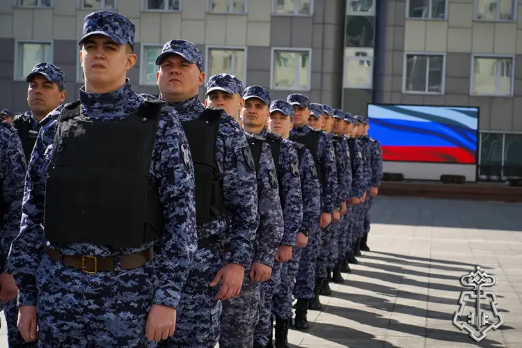 Главное управление Росгвардии по городу Москве запустило флешмоб к юбилею ведомства (видео)