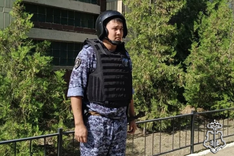 Росгвардия приняла участие в антитеррористическом учении «Гроза» в Астраханской области