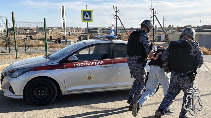 Росгвардейцы и медицинские работники провели совместную тренировку в Астраханской области